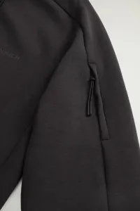 Mikina Woolrich Tech Full-Zip Hoodie Black