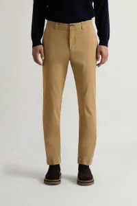 Nohavice Woolrich Classic Chino Pant Gold Khaki