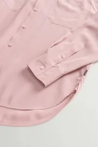 Košeľa Woolrich Washed Silk Shirt Woodrose