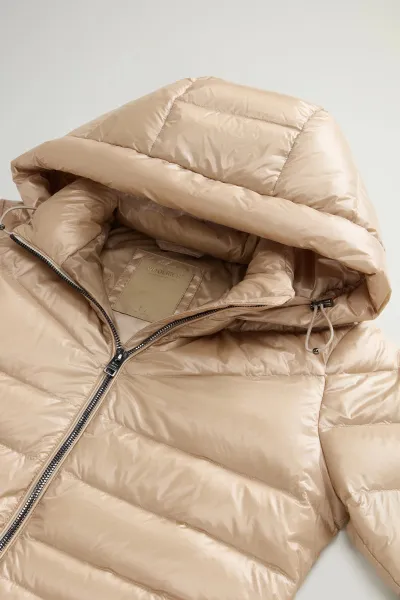 Bunda Woolrich Light Aliquippa Jacket Oxford Tan