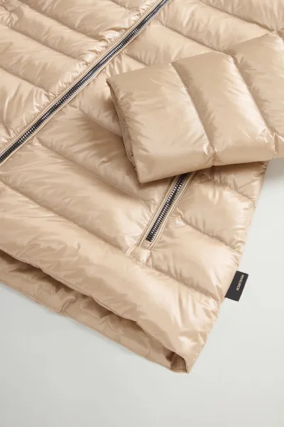 Bunda Woolrich Light Aliquippa Jacket Oxford Tan