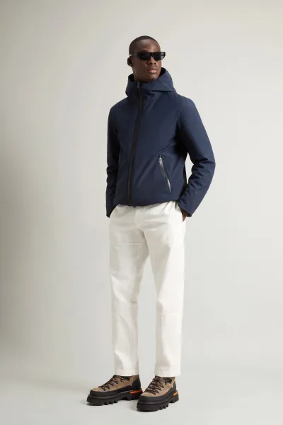 Bunda Woolrich Pacific Soft Shell Jacket Melton Blue