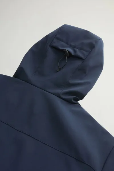 Bunda Woolrich Pacific Soft Shell Jacket Melton Blue