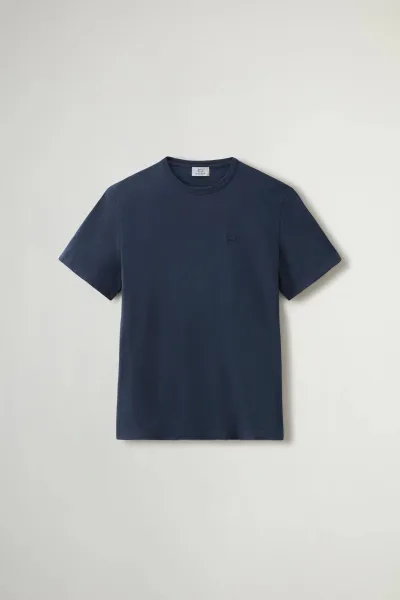 Tričko Woolrich Sheep Tee Melton Blue