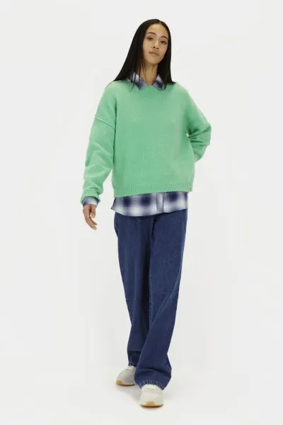 Sveter Camel Active Knitwear Eukalyptus