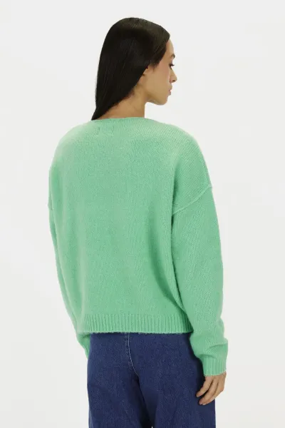 Sveter Camel Active Knitwear Eukalyptus