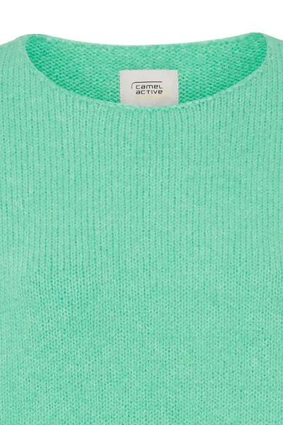 Sveter Camel Active Knitwear Eukalyptus