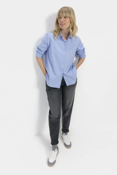 Košeľa Camel Active Blouse Bleach Blue