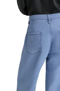 Džínsy Dkny Wide Leg Tencel Jean Montauk Wash