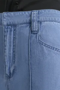 Džínsy Dkny Wide Leg Tencel Jean Montauk Wash