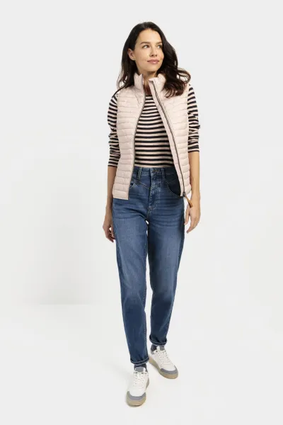 Vesta Camel Active Vest Rose Stripes