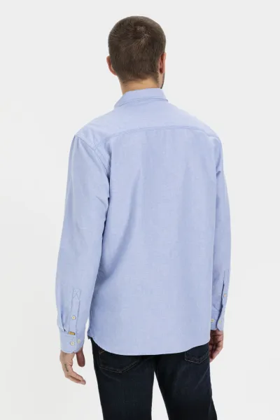 Košeľa Camel Active Longsleeve Shirt Skylight