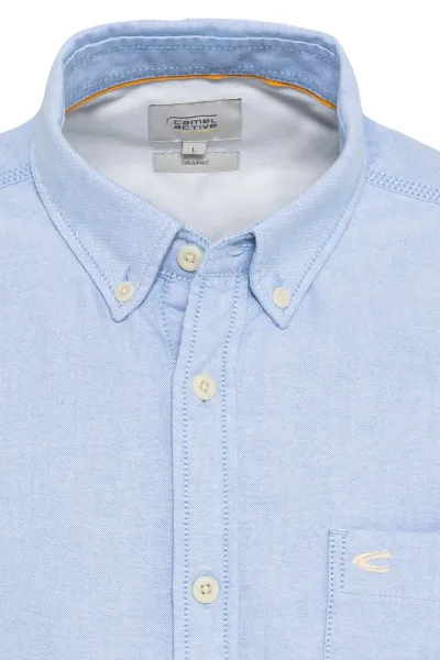 Košeľa Camel Active Longsleeve Shirt Skylight