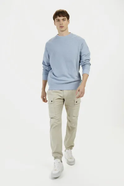 Mikina Camel Active Sweatshirt Smoke Blue