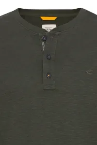 Tričko Camel Active Nos Henley 1/2 Leaf Green