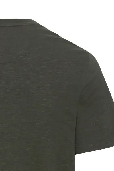Tričko Camel Active Nos Henley 1/2 Leaf Green