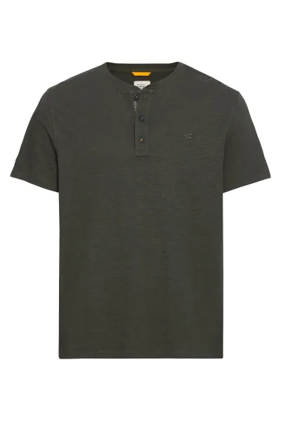 Tričko Camel Active Nos Henley 1/2 Leaf Green