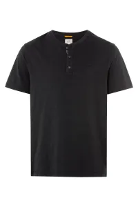 Tričko Camel Active Nos Henley 1/2 Asphalt