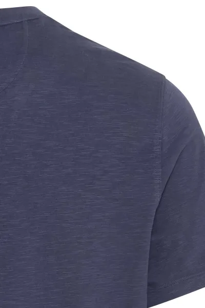 Tričko Camel Active Nos Henley 1/2 Night Blue