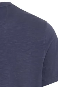 Tričko Camel Active Nos Henley 1/2 Night Blue