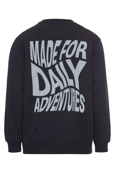 Mikina Camel Active Sweatshirt Dark Indigo