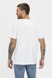 Tričko Camel Active Nos Henley 1/2 White