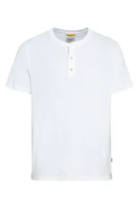 Tričko Camel Active Nos Henley 1/2 White