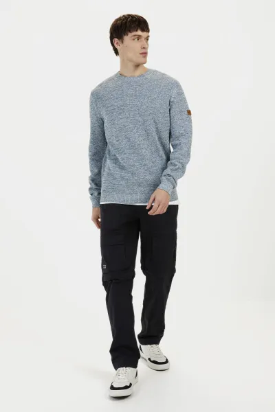 Sveter Camel Active Pullover 1/1 Arm Smoke Blue