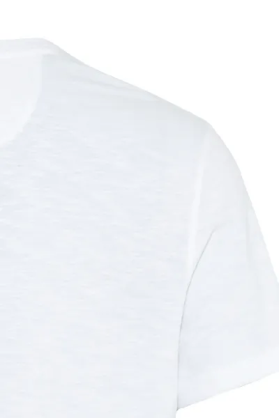 Tričko Camel Active Nos Henley 1/2 White