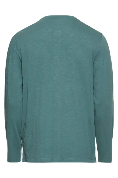 Tričko Camel Active Henley 1/1 Arm Sea Pine