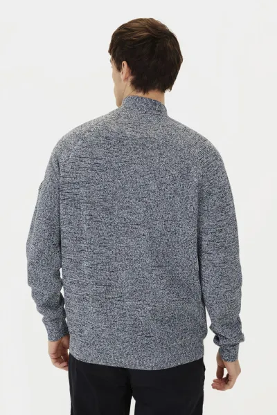 Sveter Camel Active Knitted Jacket Dark Indigo