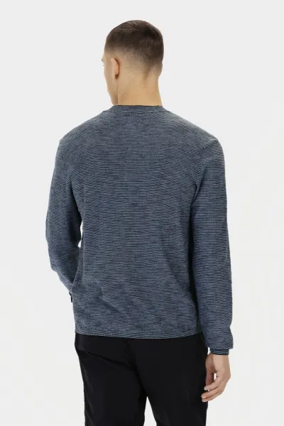 Sveter Camel Active Pullover 1/1 Arm Elemental Blue