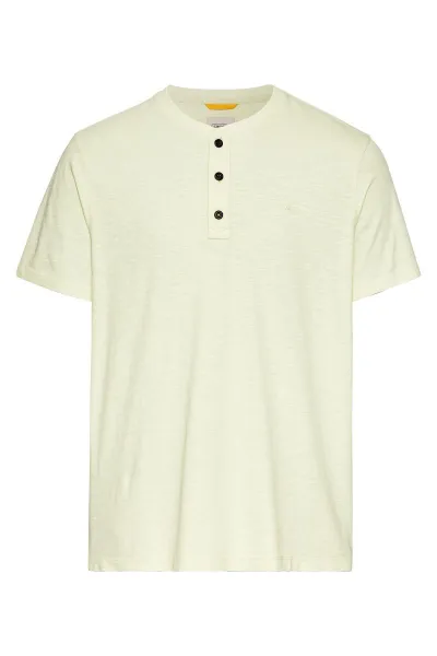 Tričko Camel Active Henley 1/2 Arm Pale Mint