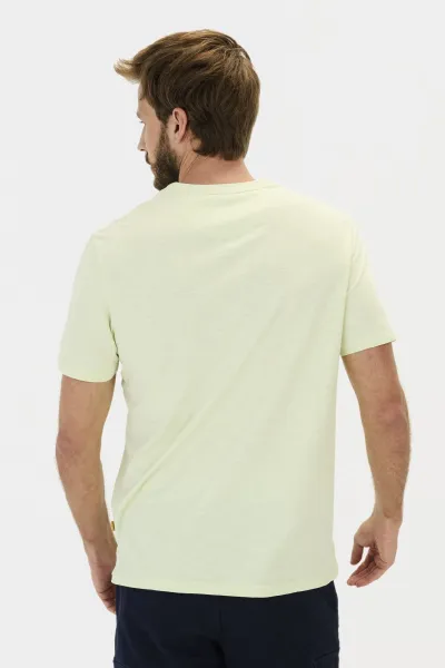 Tričko Camel Active Henley 1/2 Arm Pale Mint