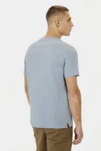 Tričko Camel Active Henley 1/2 Arm Smoke Blue