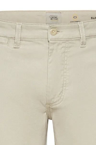 Nohavice Camel Active Basic Chino Beige
