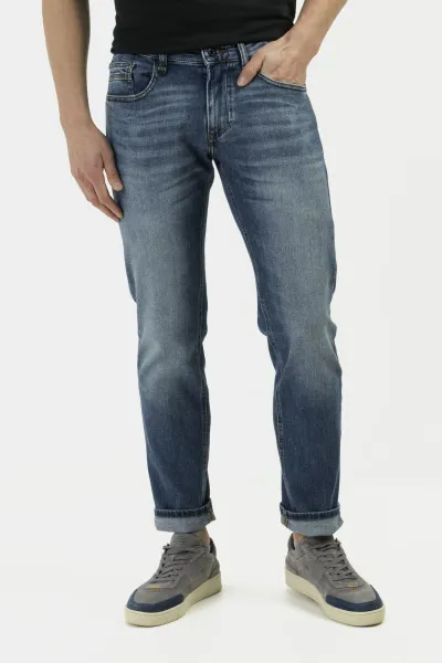 Džínsy Camel Active 5-Pkt Slim Fit Indigo