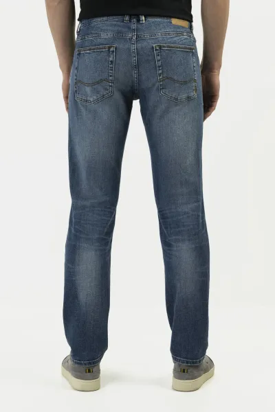 Džínsy Camel Active 5-Pkt Slim Fit Indigo