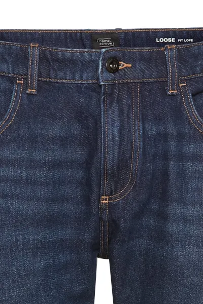 Džínsy Camel Active 5-Pkt Loose Fit Indigo
