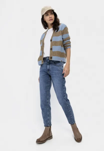 Sveter Camel Active Knitwear Caramel - Soft Blue