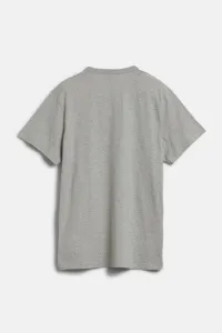 Tričko Woolrich Woolrich Script T-Shirt Light Grey Melange