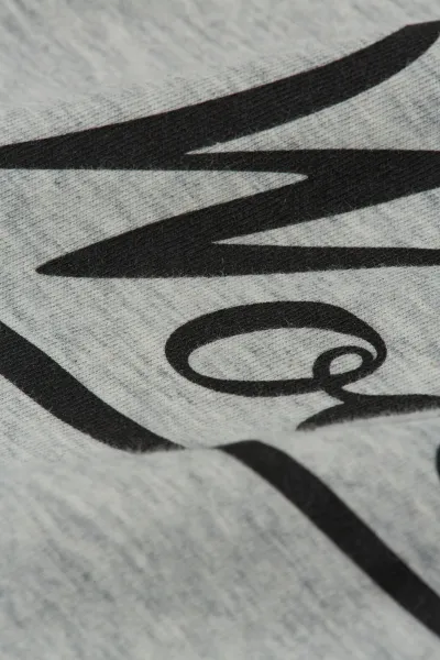 Tričko Woolrich Woolrich Script T-Shirt Light Grey Melange