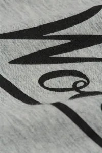 Tričko Woolrich Woolrich Script T-Shirt Light Grey Melange