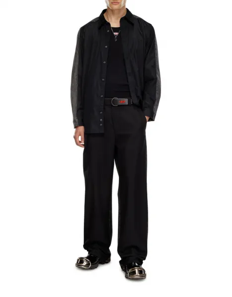Košeľa Diesel S-Simply-Dnm Shirt Black 1