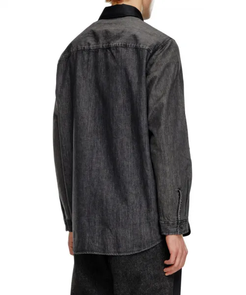Košeľa Diesel S-Simply-Dnm Shirt Black 1