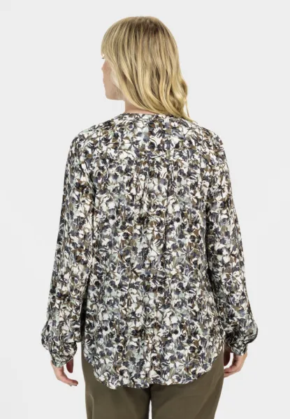 Košeľa Camel Active Blouse Aop Eukalyptus