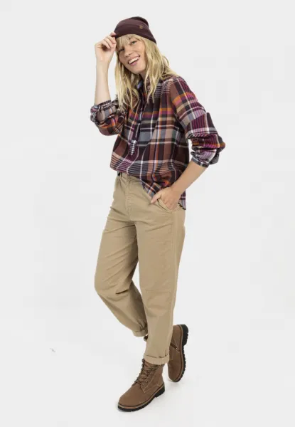 Košeľa Camel Active Blouse Plum Fantasy