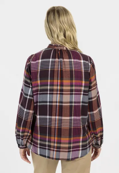 Košeľa Camel Active Blouse Plum Fantasy