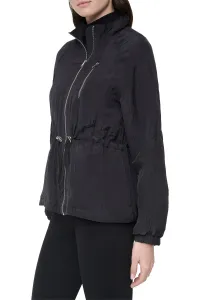 Bunda Dkny L/S Crinkle Short An Black