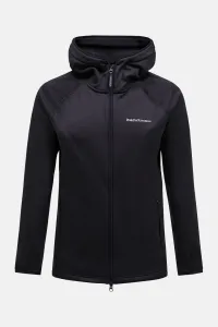 Mikina Peak Performance Flo M Chill Light Zip Hood Black
